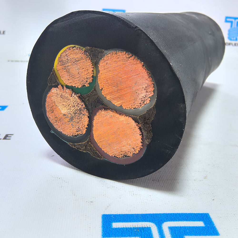 Saltwater resistant marine and offshore cables for shipboard power