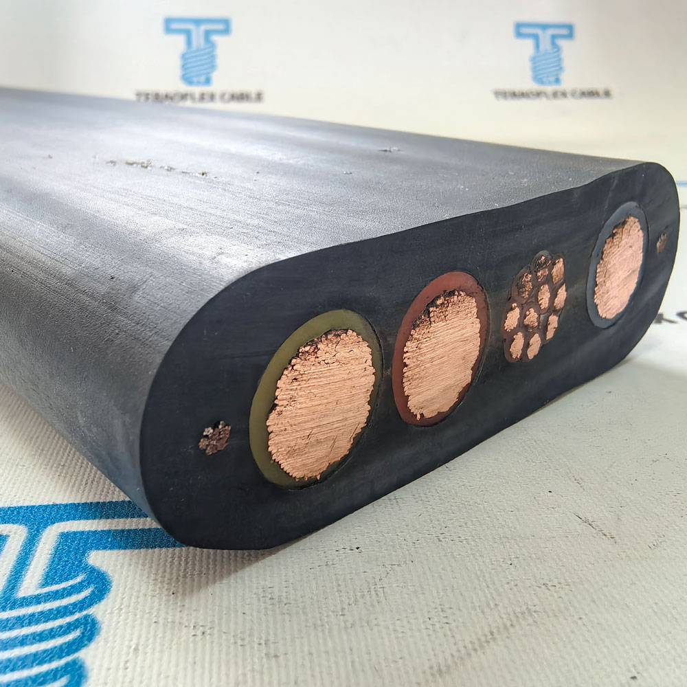 Durable PUR industrial cables for factory automation and machinery