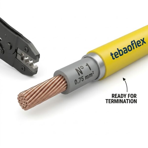4 28 VDC Ground Power Cable for Aircraft GPU and Airport Ground Support