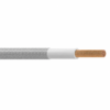 SIAF/GL high temperature silicone rubber cable with tinned copper conductor and fiberglass braid