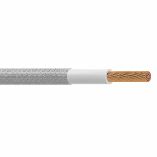 SIAF/GL high temperature silicone rubber cable with tinned copper conductor and fiberglass braid
