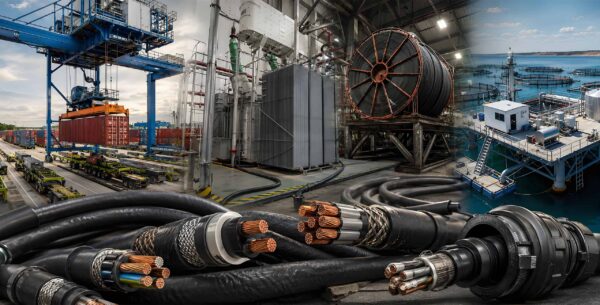 Industrial cables for factory power and mobile equipment