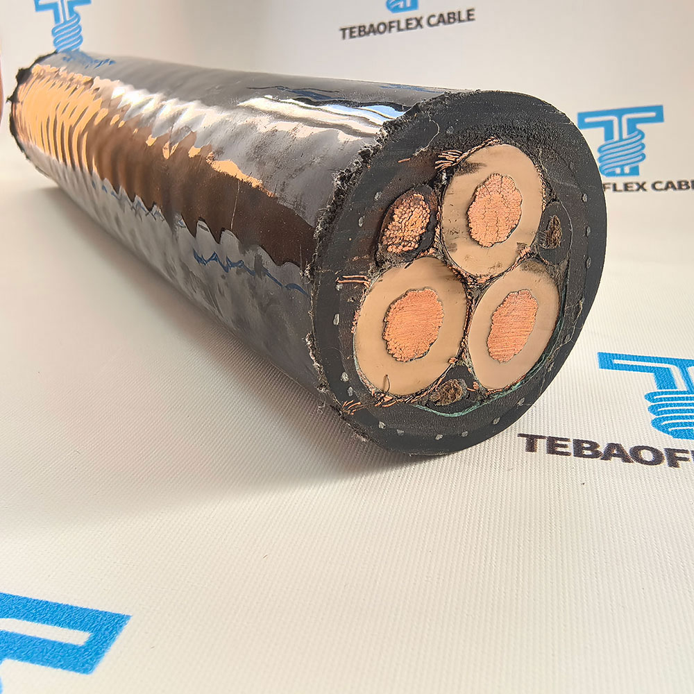 Waterproof submersible pump cables for deep wells and irrigation
