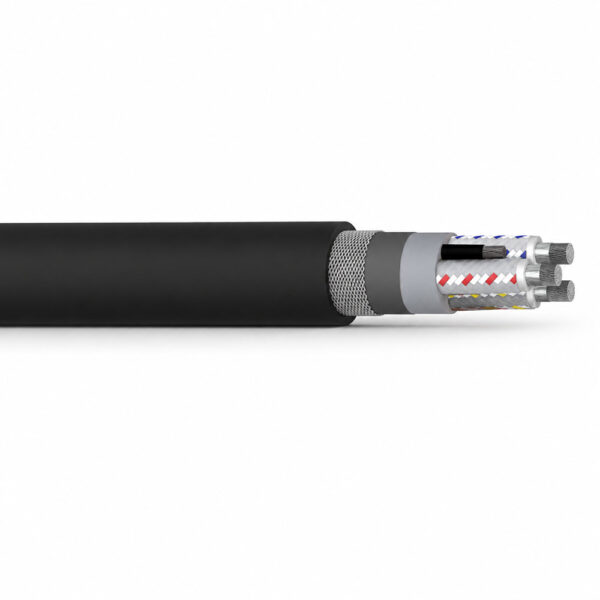 Type 66 Cable 3.8/6.6kV flexible copper screened mining cable with pilot cores