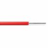 High temperature SIAF silicone rubber cable with flexible copper conductor