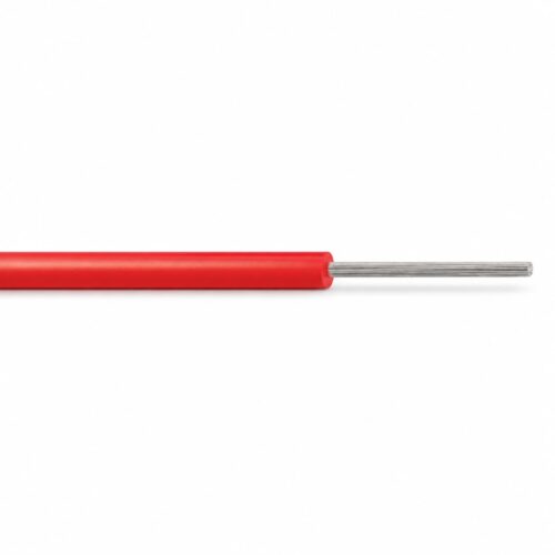 High temperature SIAF silicone rubber cable with flexible copper conductor