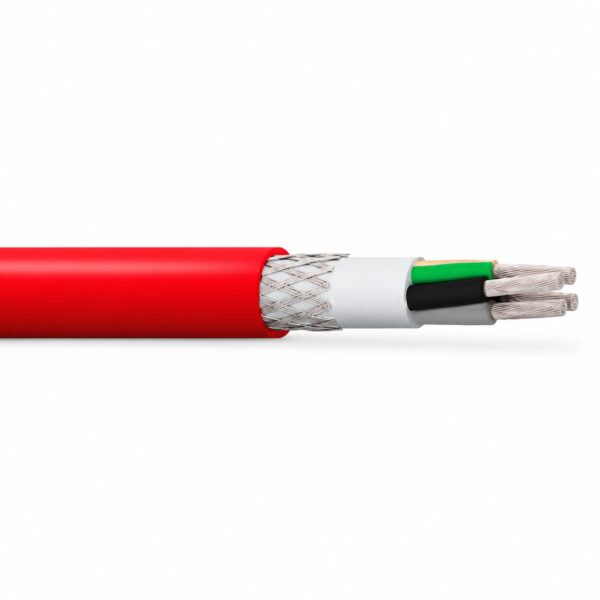 sihfc-silicone-180-screened-cable (1) SiHFC Silicone 180 screened cable with tinned copper wire braid and red silicone sheath