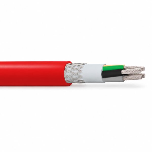 sihfc-silicone-180-screened-cable (4) SiHFC Silicone 180 screened cable with tinned copper wire braid and red silicone sheath