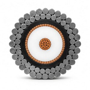 50 Ohm High-Voltage Coaxial Armoured Tow Cable