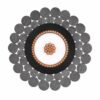 Coaxial Armoured Tow Cable (1) 39–45 Ohm Coaxial Armoured Tow Cable – outer sheath and armour detail