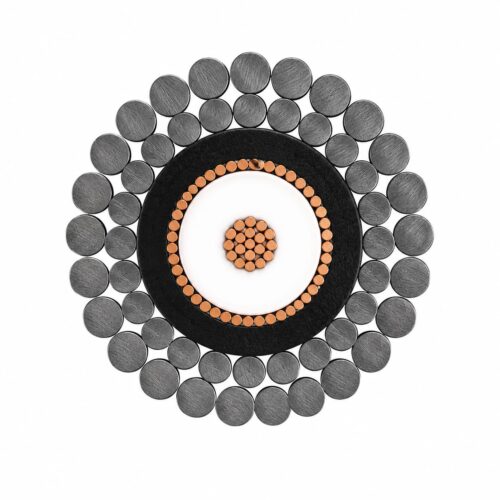 39–45 Ohm Coaxial Armoured Tow Cable