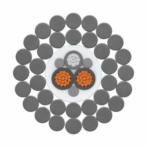 Compact Hybrid Fiber Optic Power Cable