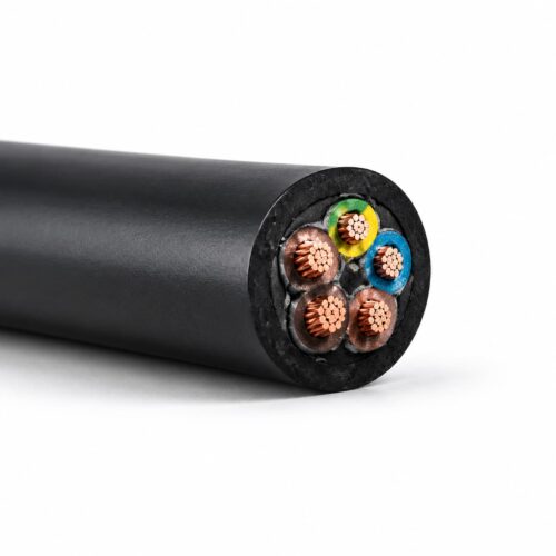 H07RN-F 450/750 V heavy-duty flexible rubber cable cross section