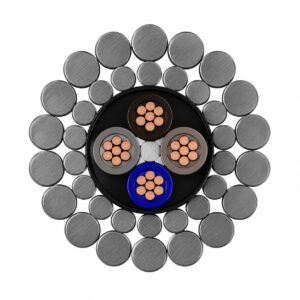 High-Temperature Armoured Tow Cable