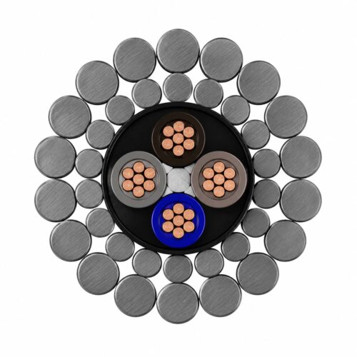 High-Temperature Armoured Tow Cable