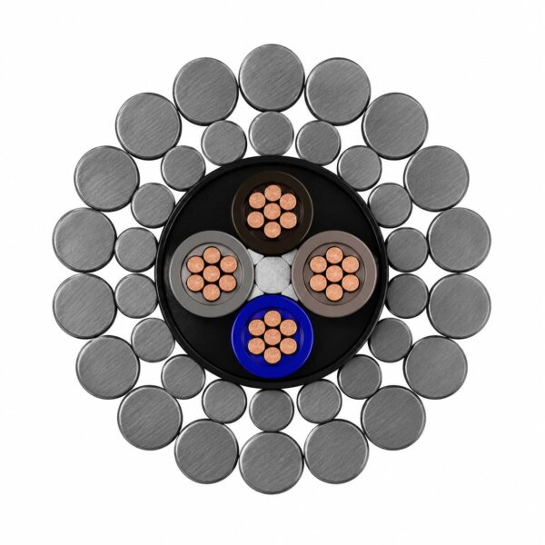 High-Temperature Armoured Tow Cable (1) High-Temperature Armoured Tow Cable