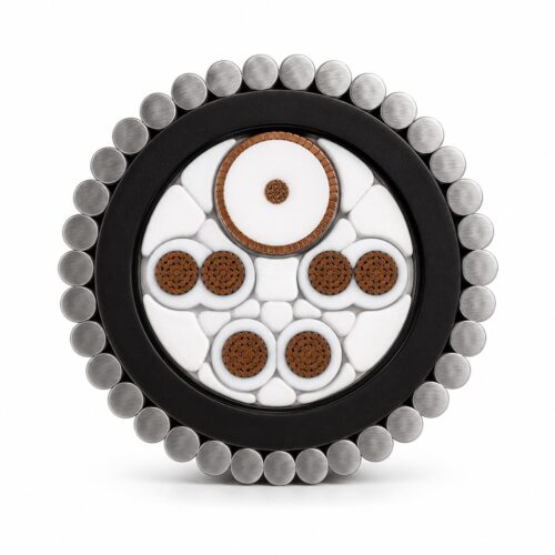 Hybrid Coaxial Power & Signal Tow Cable