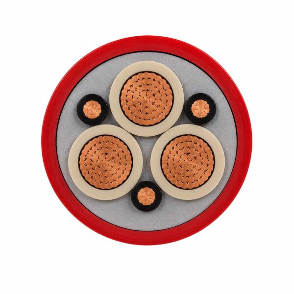 (N)TSCGEWOEU (1) (N)TSCGEWOEU medium voltage crane reeling cable with optional fibre optics