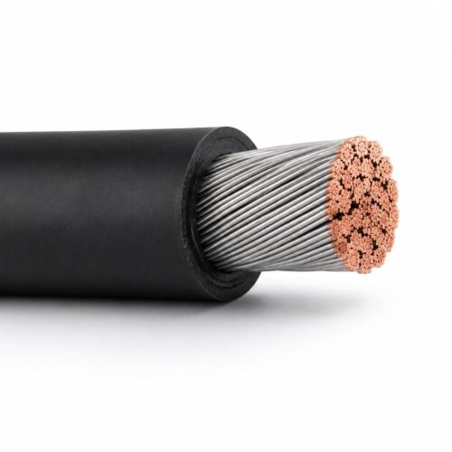 DLO 2 kV diesel locomotive cable with black XL-CPE jacket