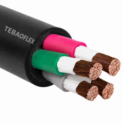 four conductor Type W Magnet Crane Cable