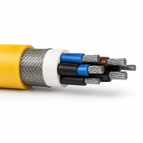 (N)SSHCGEWÖU 0.6/1kV monitored mine-lighting cable