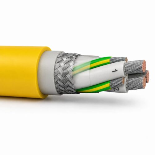 (N)SSHCOEU 0.6/1kV EMC-screened VFD mining cable