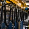 ngflgoeu festoon crane application Flat festoon cable loops on an overhead crane trolley system