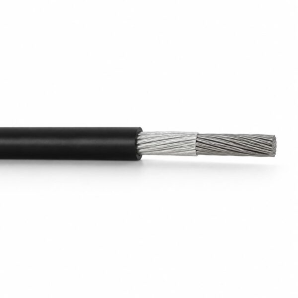NSHXAFÖ 1.8/3kV black halogen-free rubber cable with Class 5 copper conductor, 3GI3 insulation and HM3 sheath
