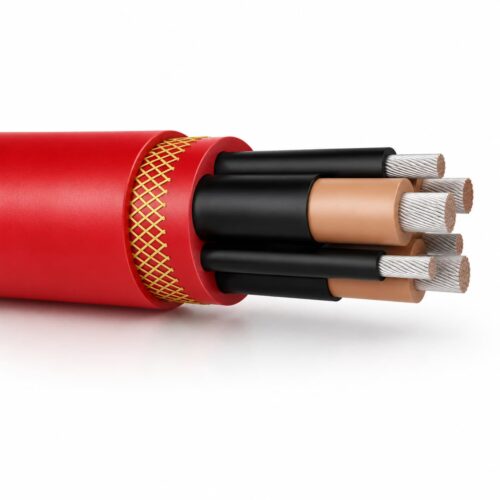 (N)TSKCGEWÖU 3.6/6kV medium voltage mining trailing cable with reinforced core construction
