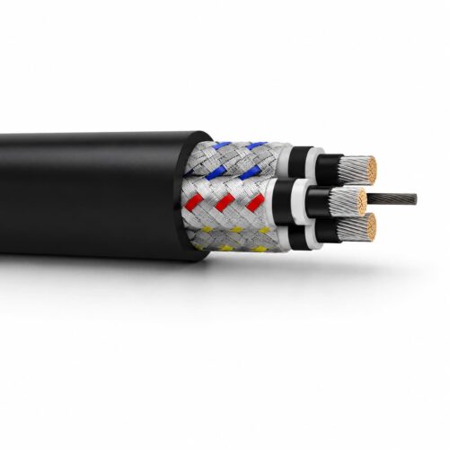 Type 209 Flexible Copper Screened Mining Cable 1.1kV to 11kV Type 209 mining cable cross section for mobile mining machinery