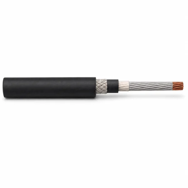 2YSLGCGOEU 250/250 V Signal and Control Cable Main Product Image 2YSLGCGOEU 250/250 V screened signal and control cable with black outer sheath, braid screen and exposed conductors
