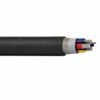 Type 245 Main Product Image Type 245 flexible rubber mining cable overall view with black outer sheath
