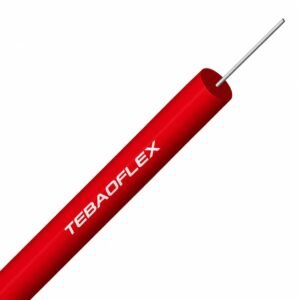 Силиконовый провод зажигания ECS-HT VDE с красной внешней изоляцией и лужёной жилой
