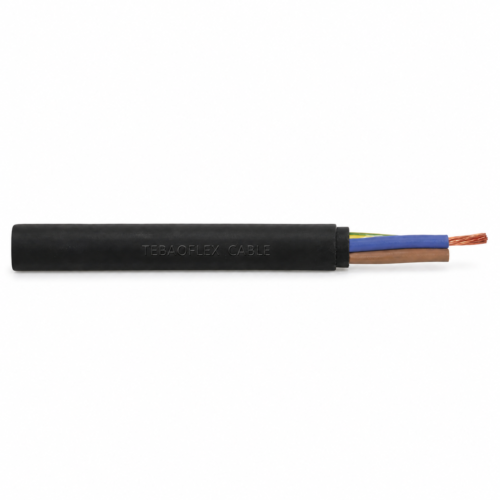 NGRDGöu 0.6/1 kV Round Festoon Cable square overall view with black outer sheath