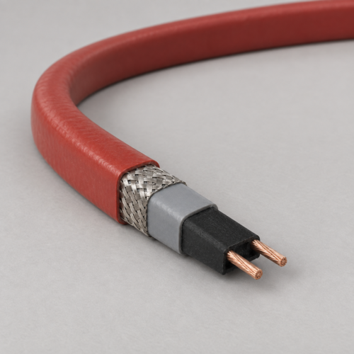 230 V fluoropolymer-jacket self-regulating heat trace cable product view