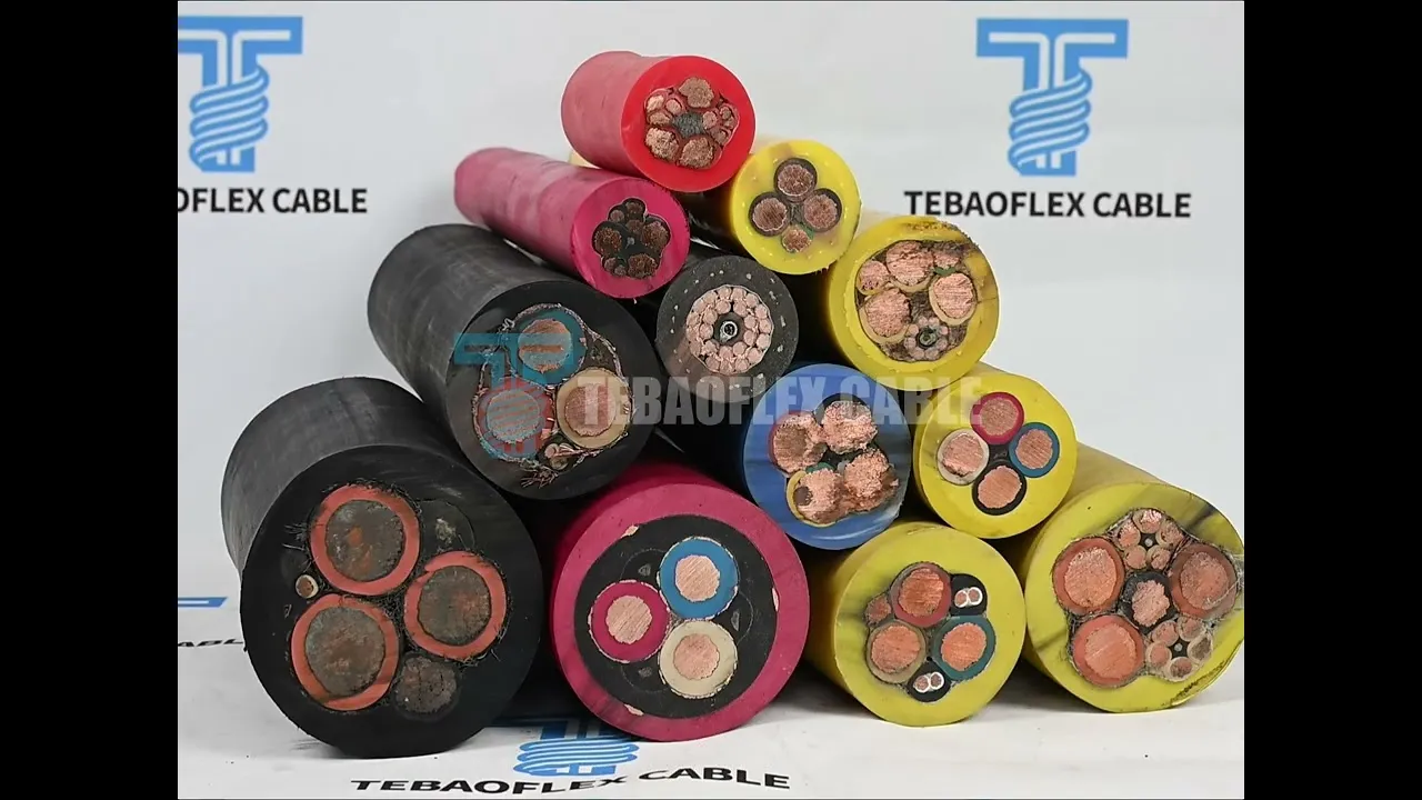 TEBAOFLEX CABLE Reeling application video cover