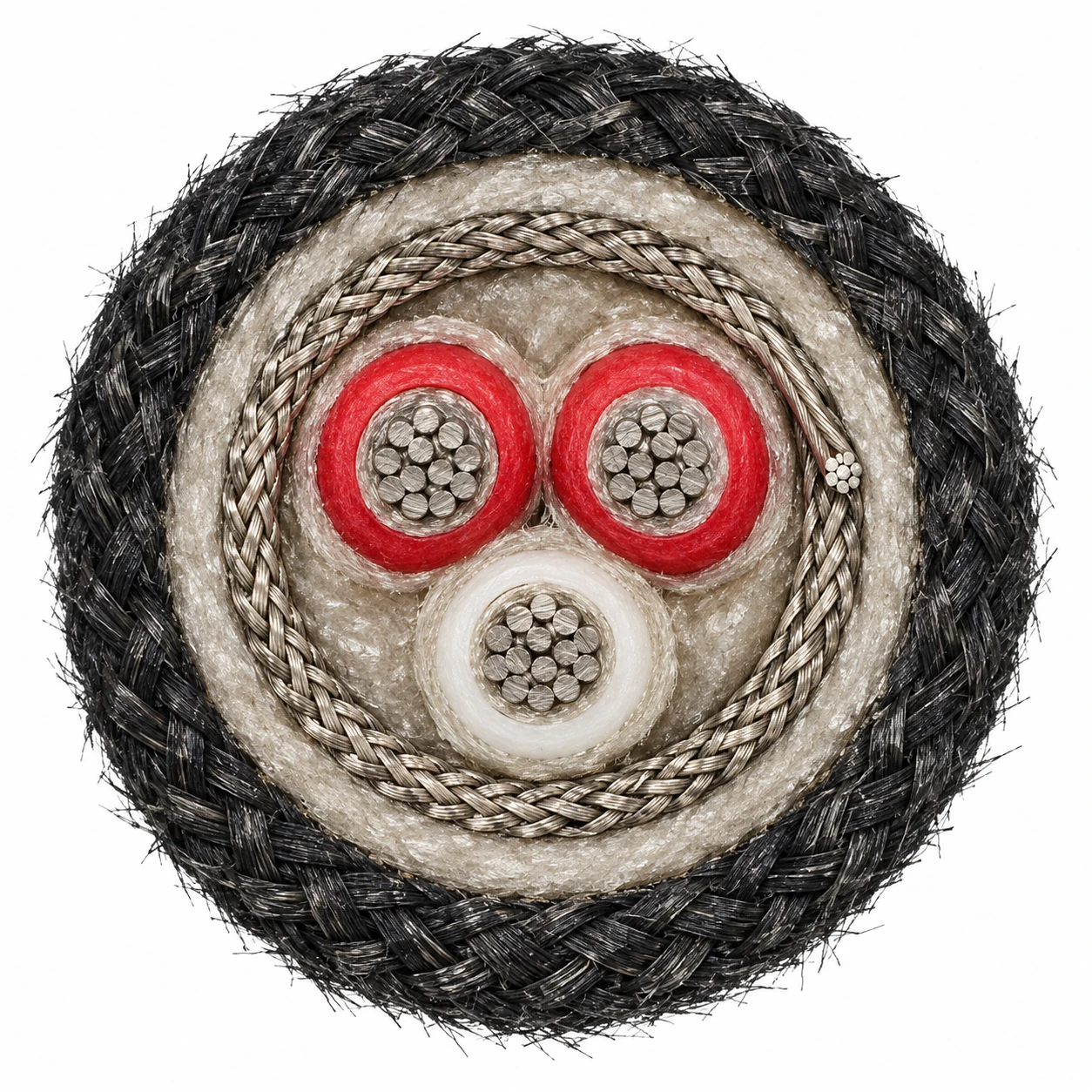 Illustrative Thermo-Trex 2800 RTD 41250-style cable cross-section