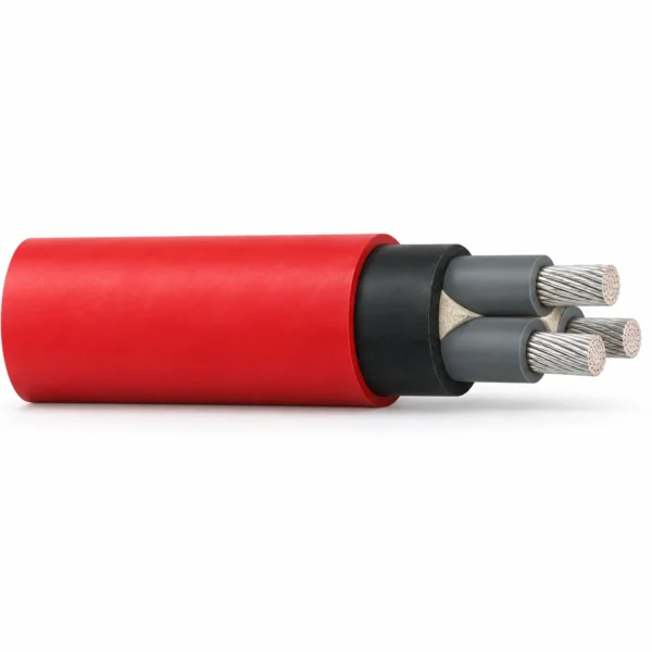 tmp-ntswoeu-submersible-pump-cable-main Câble pour pompe immergée à moyenne tension TMP-NTSWOEU avec gaine extérieure 5GM3 rouge et gaine intérieure en butyle