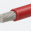 UL 10485 construction illustration Illustrative UL 10485 single-core conductor and insulation construction cutaway