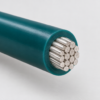 UL 10503 construction illustration Illustrative UL 10503 single-core conductor and insulation construction cutaway