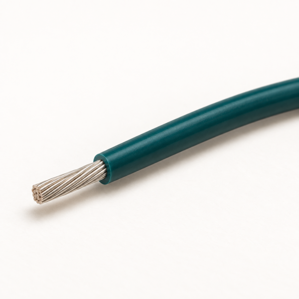 UL 10503 illustrative product image Illustrative UL 10503 single-core high-temperature wire product view
