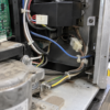 Illustrative UL 3232 insulated lead routed inside industrial equipment
