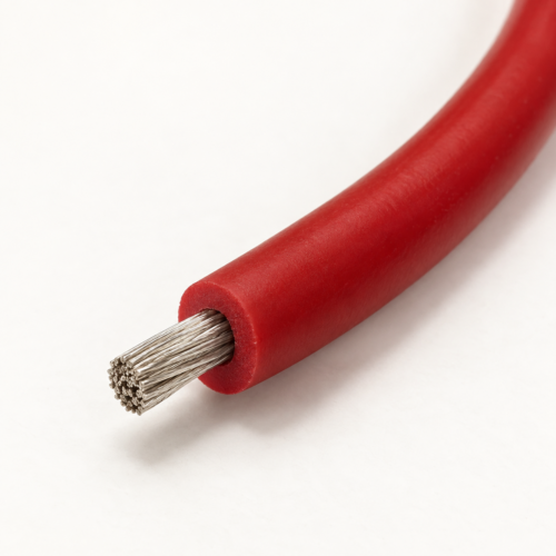 Illustrative UL 3257 single-core high-temperature wire product view