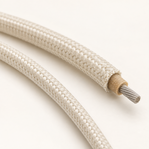 Illustrative UL 5334 / UL 5335 single-core high-temperature wire product view