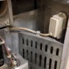 Illustrative UL 5359 insulated lead routed inside industrial equipment