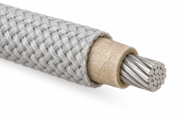 Illustrative UL 5390 single-core conductor and insulation construction cutaway
